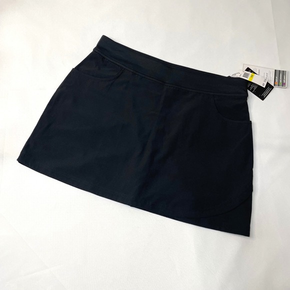 Callaway Golf Skort Women's Medium Black Opti-Dri Stretch Perforated Activewear - Picture 1 of 9